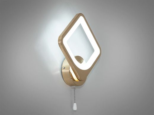 Золото Світлодіодний  LED світильник бра 19W