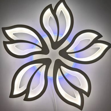 Світлодіодна LED люстра з пультом та підсвічуванням 130W
