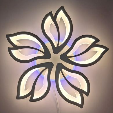 Світлодіодна LED люстра з пультом та підсвічуванням 130W