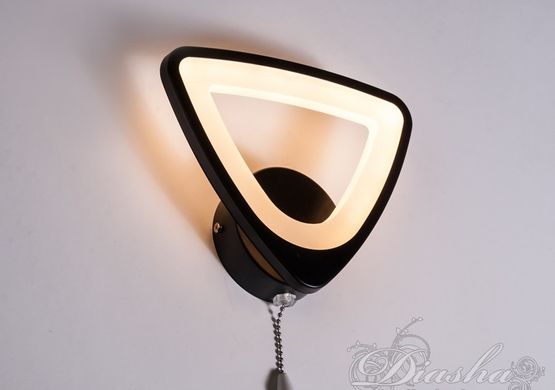Черный или Белый Светодиодный LED светильник Бра 10W