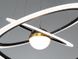 Сіра, Чорна або Біла Підвісна Світлодіодна LED люстра з пультом 140W