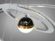 Хром Підвісна Світлодіодна LED люстра з пультом 140W