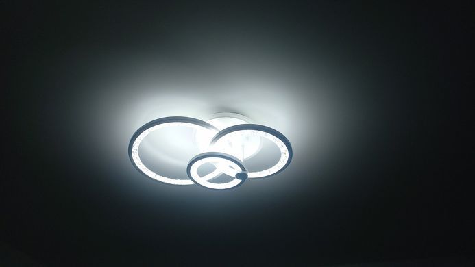 Світлодіодна LED люстра з пультом та підсвічуванням 70W