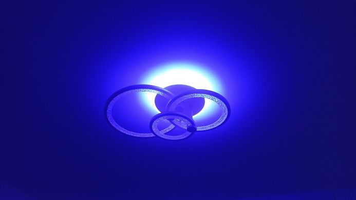 Світлодіодна LED люстра з пультом та підсвічуванням 70W