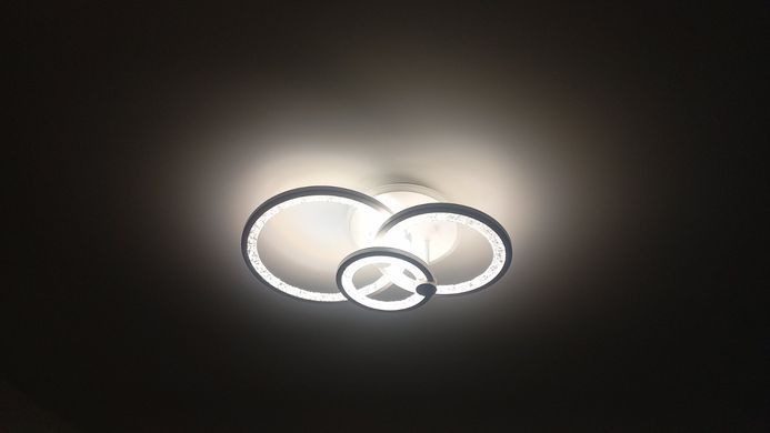 Світлодіодна LED люстра з пультом та підсвічуванням 70W