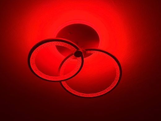 Светодиодная LED люстра с пультом и подсветкой 55W
