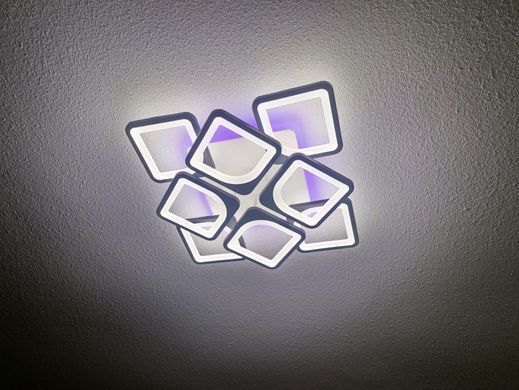 Світлодіодна LED люстра з пультом та підсвічуванням 130W