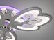 Хром Светодиодная LED люстра с пультом и подсветкой 60W