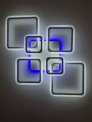 Світлодіодна LED люстра з пультом та підсвічуванням 150W