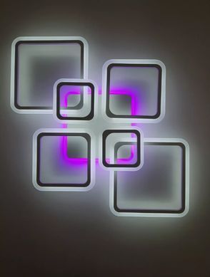 Світлодіодна LED люстра з пультом та підсвічуванням 150W