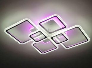 Світлодіодна LED люстра з пультом та підсвічуванням 150W