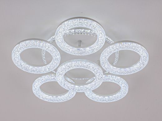 Світлодіодна LED люстра з пультом та підсвічуванням 152W