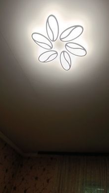 Світлодіодна LED люстра з пультом та підсвічуванням 105W