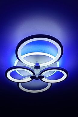 Світлодіодна LED люстра з пультом та підсвічуванням 70W