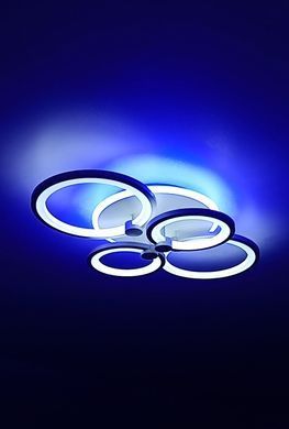 Світлодіодна LED люстра з пультом та підсвічуванням 70W