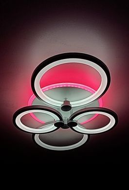 Світлодіодна LED люстра з пультом та підсвічуванням 70W