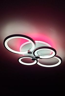 Світлодіодна LED люстра з пультом та підсвічуванням 70W