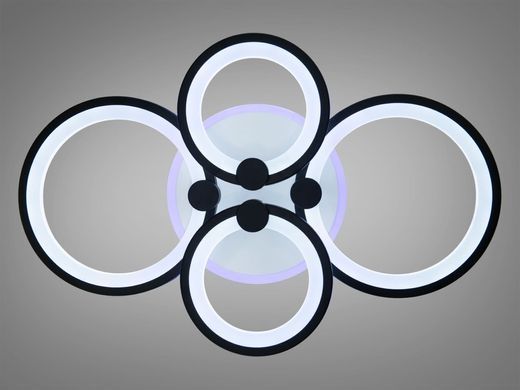Світлодіодна LED люстра з пультом та підсвічуванням 70W