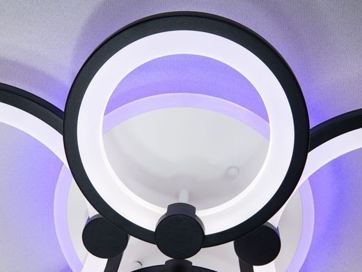 Світлодіодна LED люстра з пультом та підсвічуванням 70W