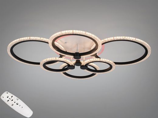 Светодиодная LED люстра с пультом и подсветкой 105W