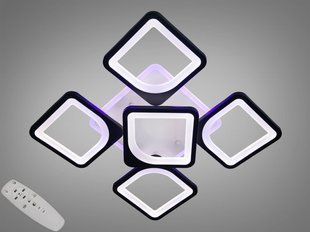 Светодиодная LED люстра с пультом и подсветкой 90W