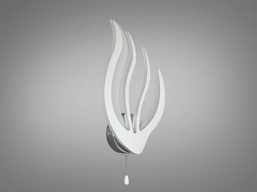 Хром Світлодіодний LED світильник бра 16W