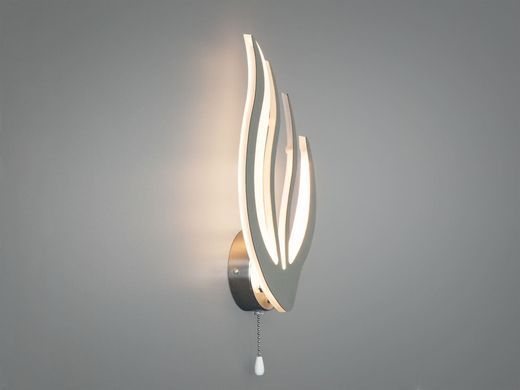 Хром Світлодіодний LED світильник бра 16W