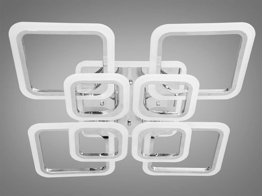 Хром Светодиодная LED люстра с димером и подсветкой 150W