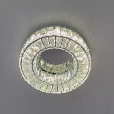 Хрустальная Светодиодная LED люстра 100W хром или золото