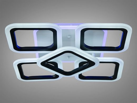 Світлодіодна LED люстра з пультом та підсвічуванням 60W
