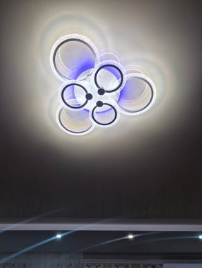 Світлодіодна LED люстра з пультом та підсвічуванням 90W