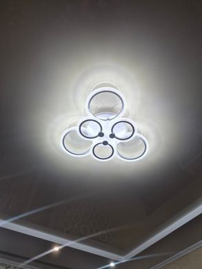 Світлодіодна LED люстра з пультом та підсвічуванням 90W