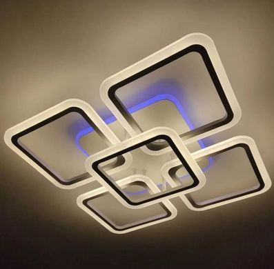 Світлодіодна LED люстра з пультом та підсвічуванням 120W