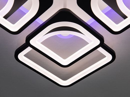 Світлодіодна LED люстра з пультом та підсвічуванням 150W
