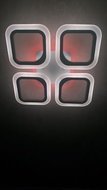 Світлодіодна LED люстра з пультом та підсвічуванням 50W