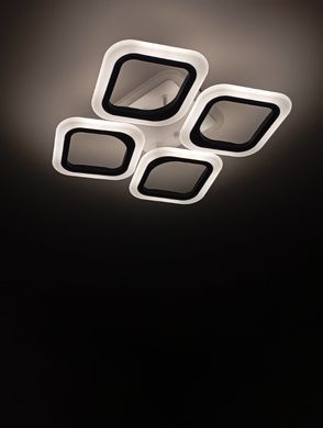 Світлодіодна LED люстра з пультом та підсвічуванням 50W