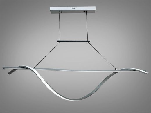 Підвісна Світлодіодна LED люстра 50W сірий