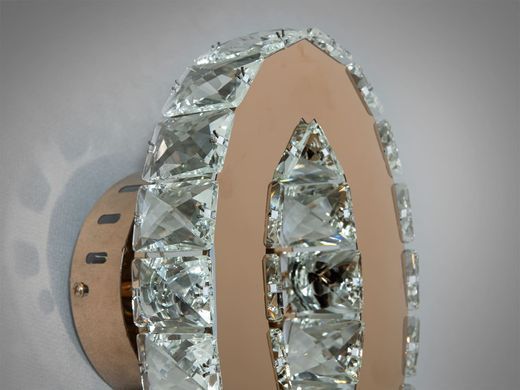 Хрустальный Светодиодный LED светильник Бра 6W золото