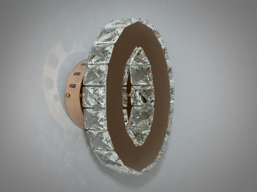 Хрустальный Светодиодный LED светильник Бра 6W золото