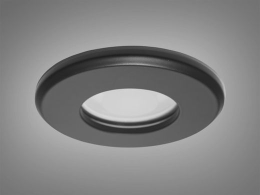 Точковий світильник круглий серія "Аluminium" чорний
