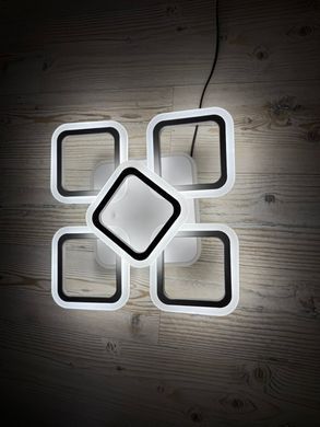 Світлодіодна LED люстра з пультом та підсвічуванням 90W