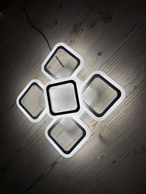 Світлодіодна LED люстра з пультом та підсвічуванням 90W