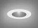 Точковий світильник круглий серія "Аluminium" білий