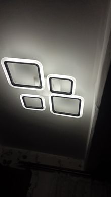 Світлодіодна LED люстра з пультом та підсвічуванням 95W