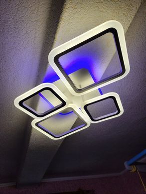 Світлодіодна LED люстра з пультом та підсвічуванням 95W