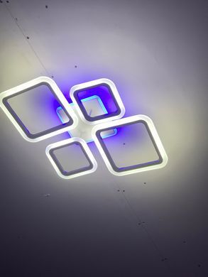 Світлодіодна LED люстра з пультом та підсвічуванням 95W