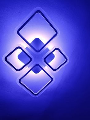 Світлодіодна LED люстра з пультом та підсвічуванням 95W