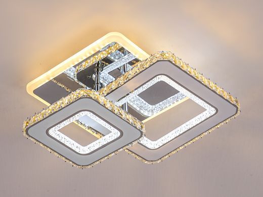 Світлодіодна LED люстра з пультом та підсвічуванням 134W