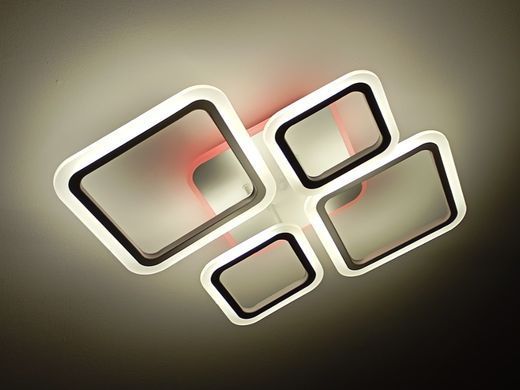 Світлодіодна LED люстра з пультом та підсвічуванням 95W
