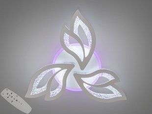 Светодиодная LED люстра с пультом и подсветкой 55W